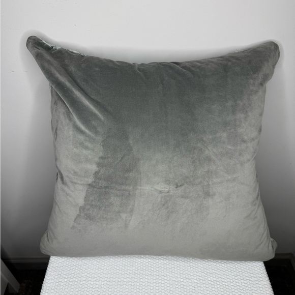 Blue Metallic pillow covers (2) - Picture 5 of 9